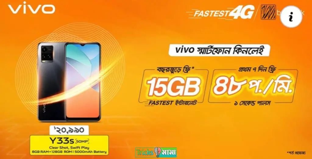 বাংলালিংকে বছরজুরে ১৫ জিবি ফ্রি ইন্টারনেট